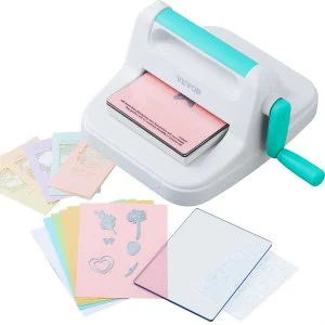 Mașină manuală de tăiat și gofrat (die-cutting & embossing) VEVOR, 6"
