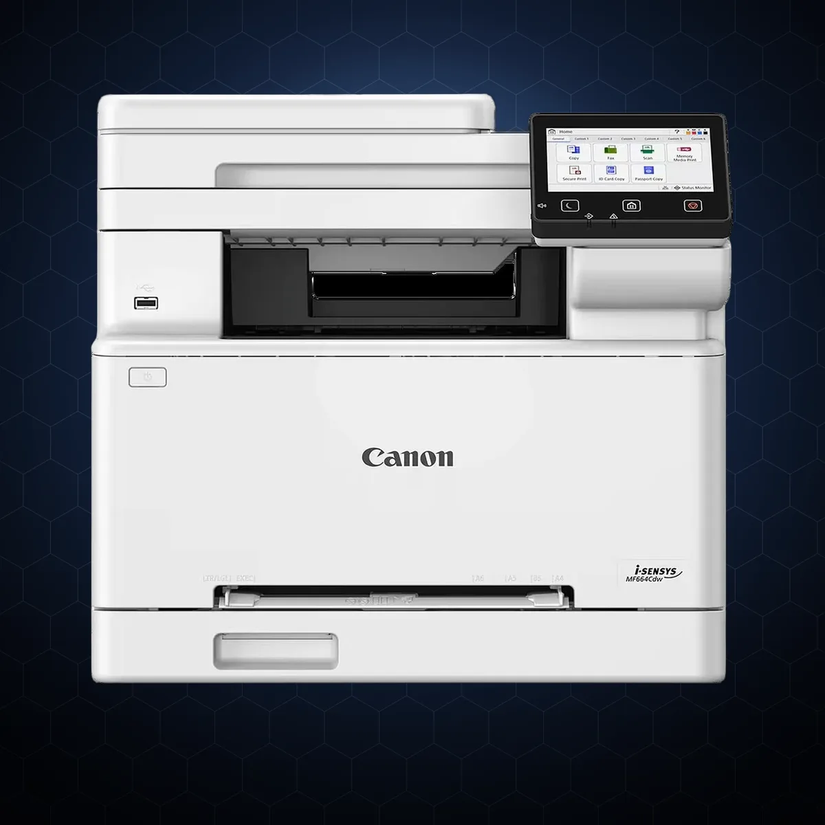 Multifuncțional laser color Canon i-SENSYS MF664Cdw, A4, print/scanare/copiere, duplex, ADF, USB/rețea/Wi-Fi