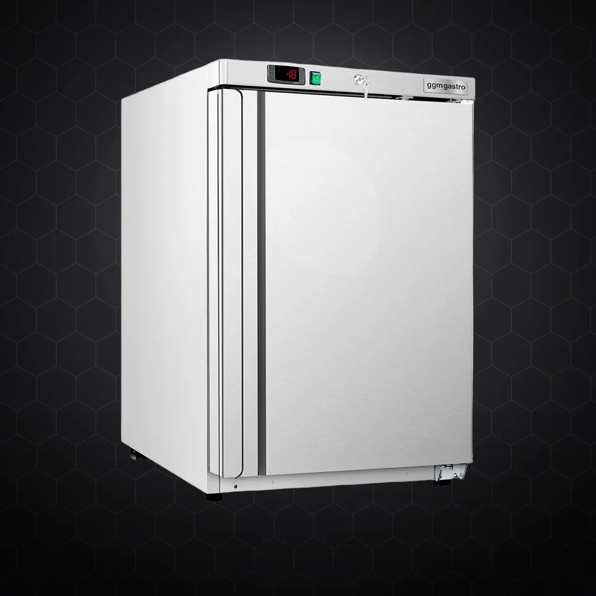 Congelator profesional compact din oțel inoxidabil, 200 L, 1 ușă