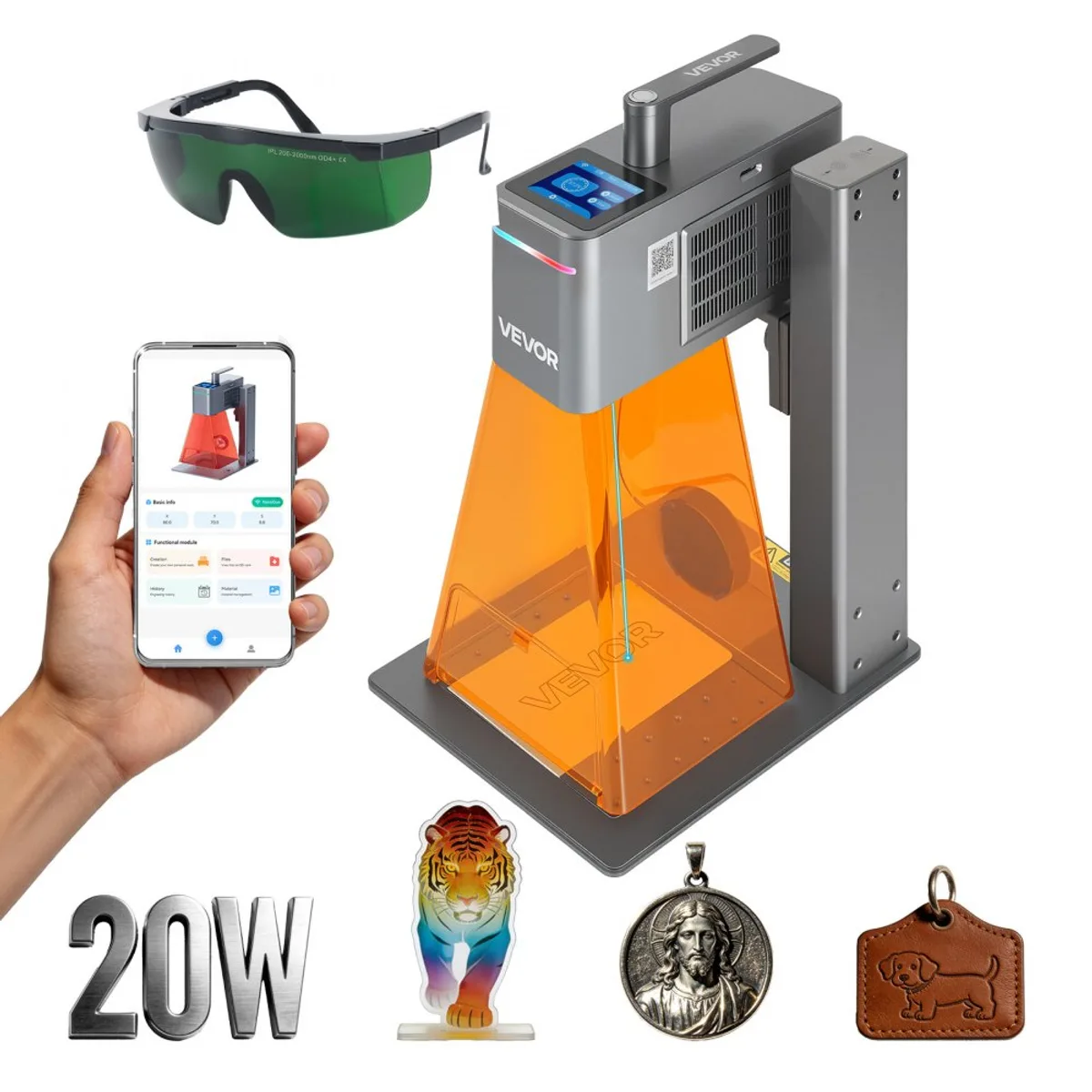 Portabil, cu focalizare manuală și automată