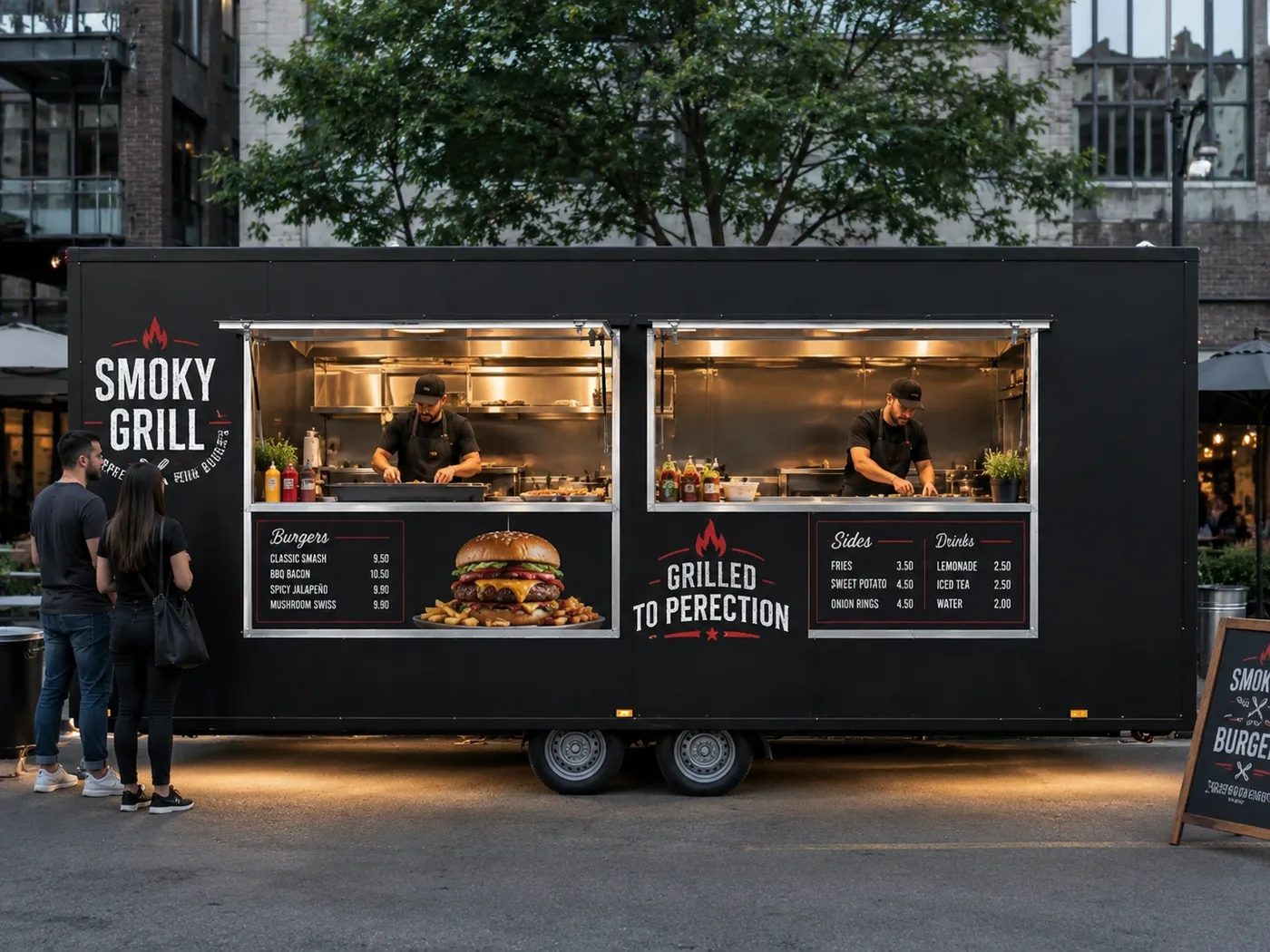 Grill & burgeri